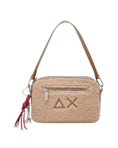 Borsa donna a mano/ tracolla Sun 68 camera bag teddy beige B27SU09 Y46224