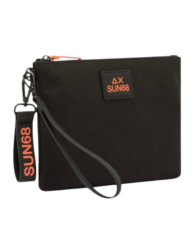 Borsa uomo pochette everyday in nylon Sun 68 nero B27SU11 Y46104