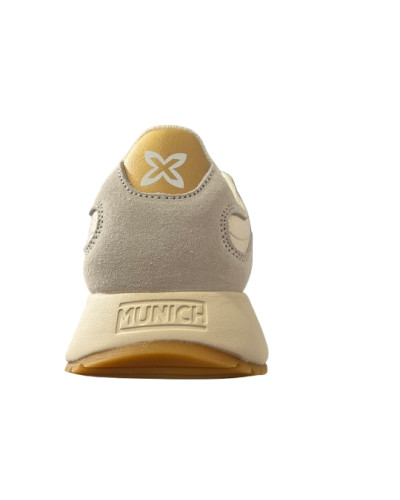 Sneaker donna Munich Mamba 16 bianco/ oro D27MU04 4191016