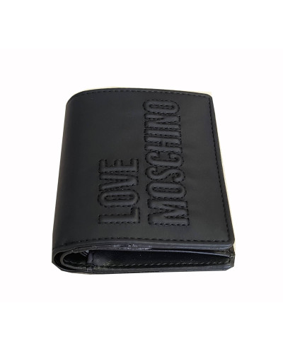 Portafoglio donna Love Moschino small nero A27MO16 JC5501PP1PLE0000