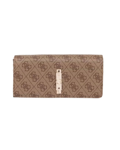 Portafoglio donna Guess Yvonne slg latte logo A27GU41 SG2378155