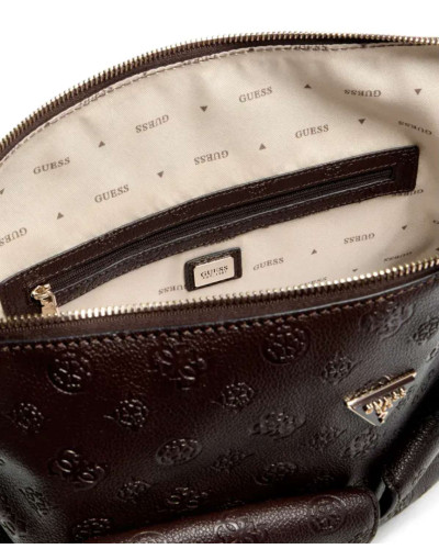 Borsa donna Guess Blake brown logo B27GU149 PD222202