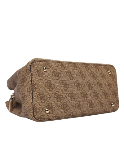Borsa donna Guess a mano/spalla Lorella latte logo B27GU152 SG248423