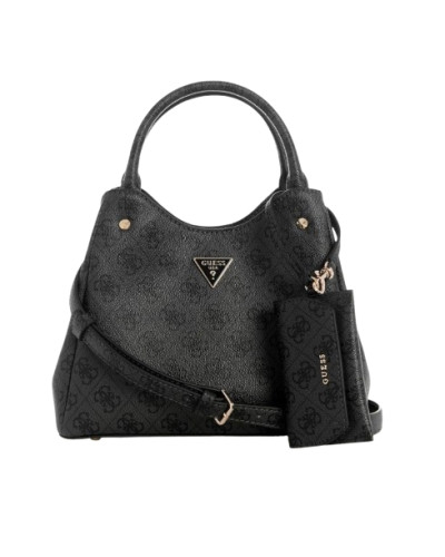 Borsa donna Guess a mano/spalla Lorella coal logo B27GU158 SG248422