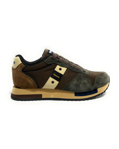 Scarpe Blauer sneaker Queens brown/ military U27BU08 F6QUEENS01/WAX