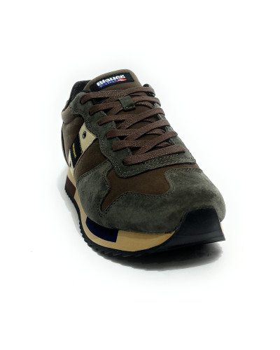 Scarpe Blauer sneaker Queens brown/ military U27BU08 F6QUEENS01/WAX