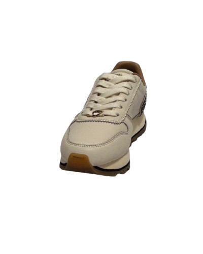 Scarpe donna Blauer sneaker pelle/ecopelle cream/black D27BU06 F6MILLS01/LEG