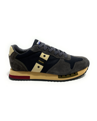 Scarpe Blauer sneaker Queens navy/ taupe U27BU10 F6QUEENS01/WAX