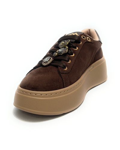 Sneaker donna Gold&gold moro c. D27GG09 GB1093-1