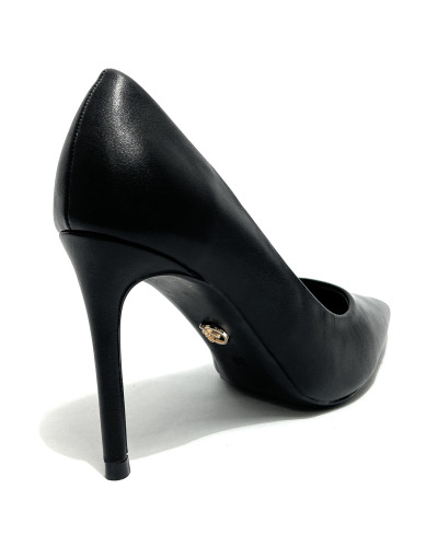 Scarpe donna décolleté Gold&gold tc 90 ecopelle nero D27GG10 GU371