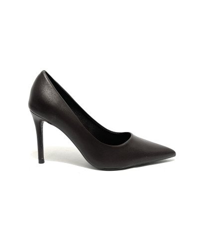 Scarpe donna décolleté Gold&gold tc 90 ecopelle marrone D27GG13 GU371