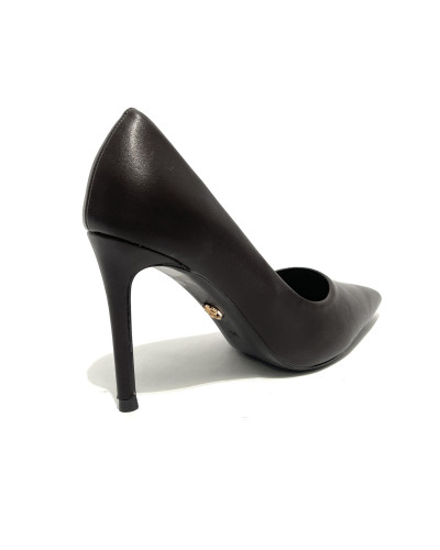 Scarpe donna décolleté Gold&gold tc 90 ecopelle marrone D27GG13 GU371