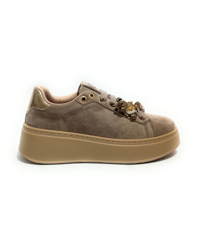 Sneaker donna Gold&gold moro c. D27GG14 GB1093-1