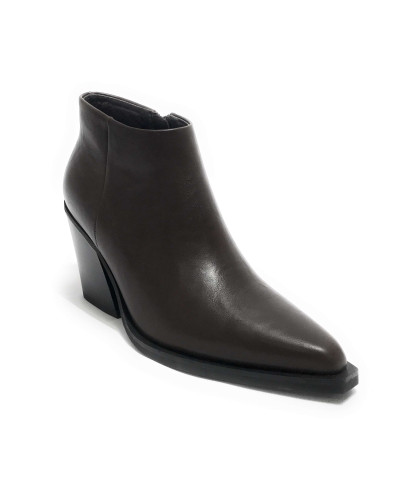 Scarpe donna Gold&gold tronchetto tc 70 ecopelle caffe D27GG17 GU328
