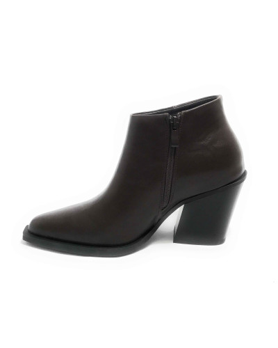 Scarpe donna Gold&gold tronchetto tc 70 ecopelle caffe D27GG17 GU328