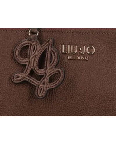 Borsa donna Liu-jo M Tote Ridhi testa di moro B27LJ36 AF6206 ES039 X0782