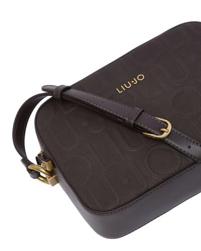 Borsa donna Liu-jo Manhattan Camera case M deep brown B27LJ37 AF6211 E1139 91419