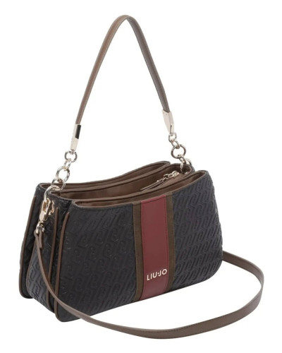 Borsa donna Liu-jo Crossbody S Ematite deep brown B27LJ41 AF6107 E1141 91419