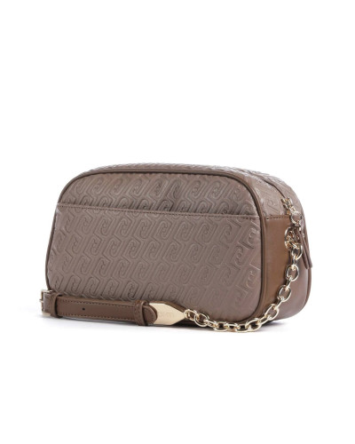 Borsa donna Liu-jo Camera case M Ematite mocha B27LJ44 AF6106 E1141 71409