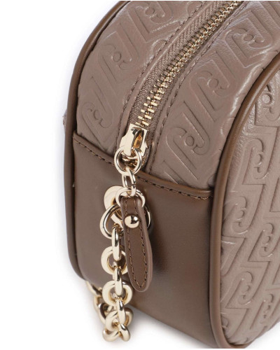 Borsa donna Liu-jo Camera case M Ematite mocha B27LJ44 AF6106 E1141 71409