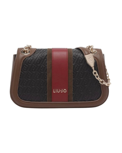 Borsa donna Liu-jo Crossbody M Ematite deep brown B27LJ43 AF6108 E1141 91419