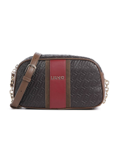 Borsa donna Liu-jo Camera case M Ematite deep brown B27LJ45 AF6106 E1141 91419