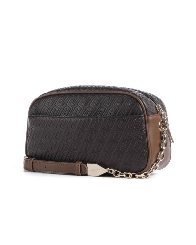 Borsa donna Liu-jo Camera case M Ematite deep brown B27LJ45 AF6106 E1141 91419