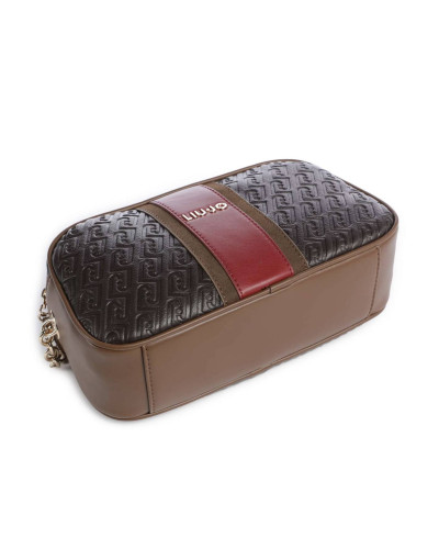 Borsa donna Liu-jo Camera case M Ematite deep brown B27LJ45 AF6106 E1141 91419