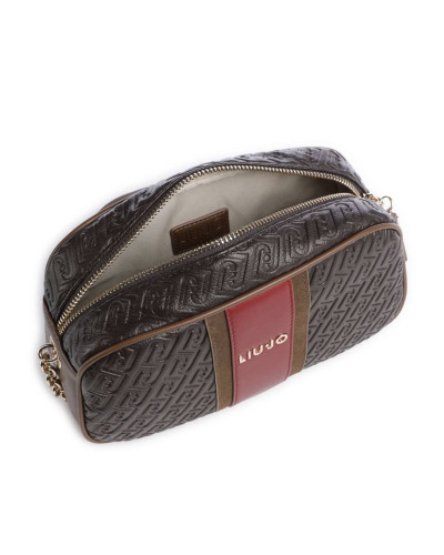 Borsa donna Liu-jo Camera case M Ematite deep brown B27LJ45 AF6106 E1141 91419