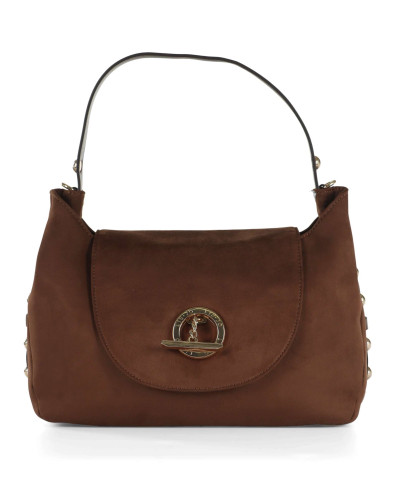Borsa donna Liu-jo Gerona Hobo M Top handle tabacco B27LJ49 AF6113 T711A 09032