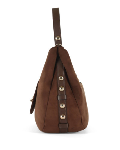 Borsa donna Liu-jo Gerona Hobo M Top handle tabacco B27LJ49 AF6113 T711A 09032