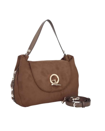 Borsa donna Liu-jo Gerona Hobo M Top handle tabacco B27LJ49 AF6113 T711A 09032