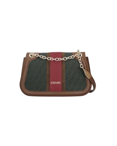 Borsa donna Liu-jo Crossbody M Ematite foresta B27LJ50 AF6108 E1141 95320