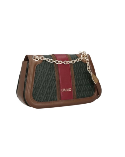 Borsa donna Liu-jo Crossbody M Ematite foresta B27LJ50 AF6108 E1141 95320