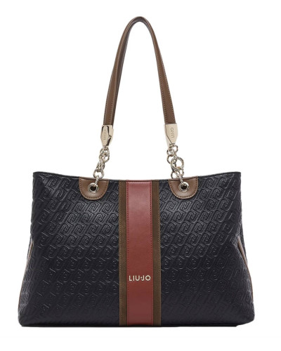 Borsa donna Liu-jo Ematite Tote M nero B27LJ51 AF6104 E1141 22222
