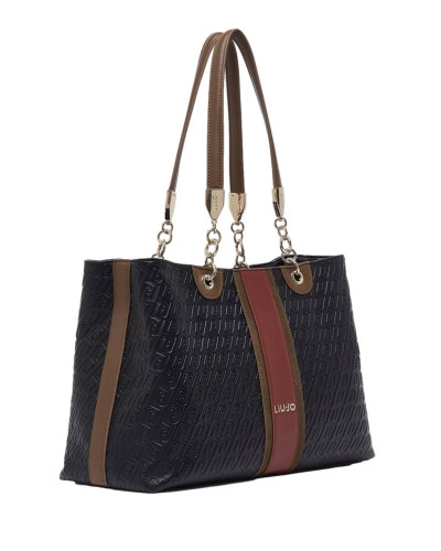 Borsa donna Liu-jo Ematite Tote M nero B27LJ51 AF6104 E1141 22222