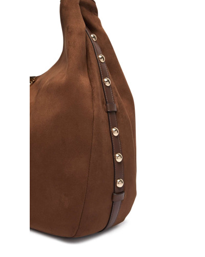Borsa donna Liu-jo Gerona L Hobo tabacco B27LJ56 AF6029 T711A 09032