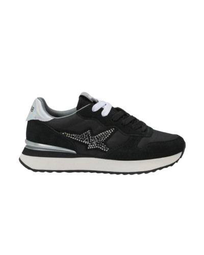Sneaker donna Sun68 Stargirl strass logo 11 nero D27SU13 Z46223