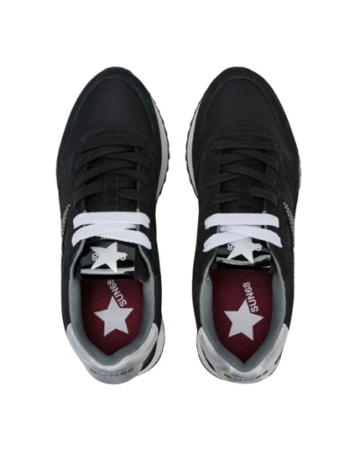 Sneaker donna Sun68 Stargirl strass logo 11 nero D27SU13 Z46223