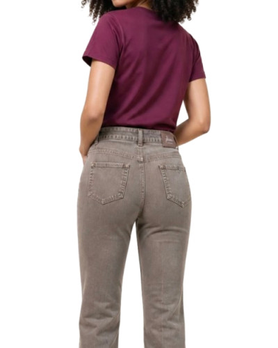 T-shirt donna Liu Jo red aubergine E27LJ26 TF6283 JS923 L9305
