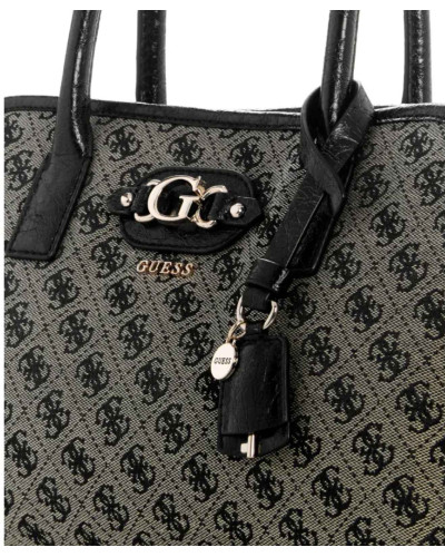 Borsa donna Guess Samantha girlfriend satchel black/ logo B27GU165 JT231306