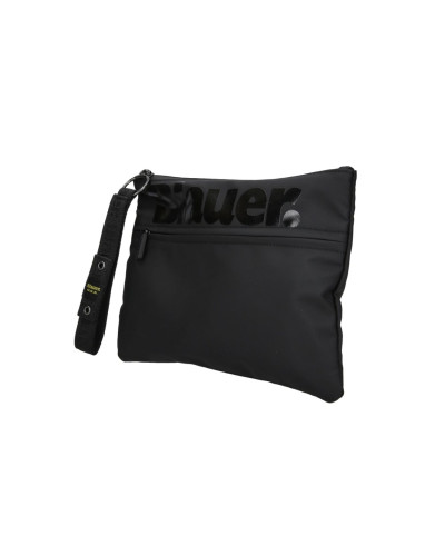 Borsa uomo Blauer pochette clutch in tessuto sintetico nero B27BU12 F6CONEY03/SPL