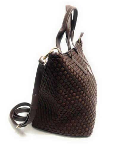 Borsa donna Blauer a mano/tracolla dark brown B27BU17 F6HOME02/NEO