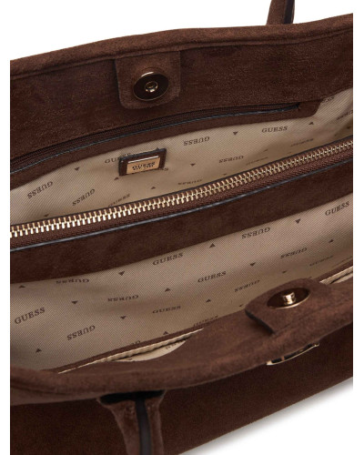 Borsa donna Guess Samantha girlfriend satchel brown B27GU171 SG231306