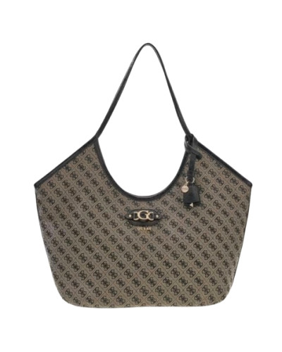 Borsa Guess Samantha tote black logo B27GU174 JT231323