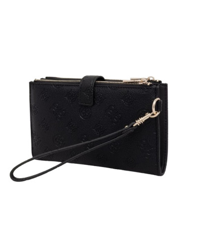 Portafoglio Guess Blake SLG double zip organizer black logo A27GU59 PD2222157
