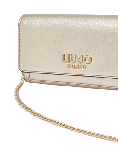 Portafoglio Liu-Jo Caliwen XL Bifold w/chain light gold A27LJ17 AF6191 E1120
