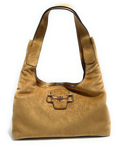 Borsa donna Guess a spalla Sunset tan B27GU184 BB231402
