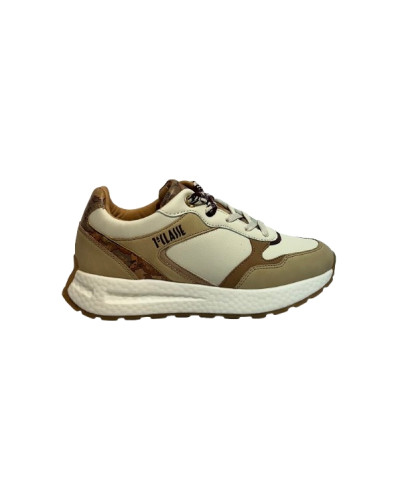 Sneaker donna Alviero Martini 1A Classe ecopelle taupe/white/geo beige D27PC04 N 2555 1269