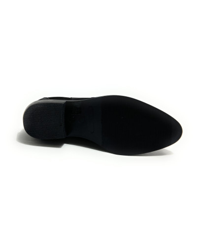 Scarpe donna Francesco Brunelli stivaletto pelle scamosciata nero D27FB05 DF 6714